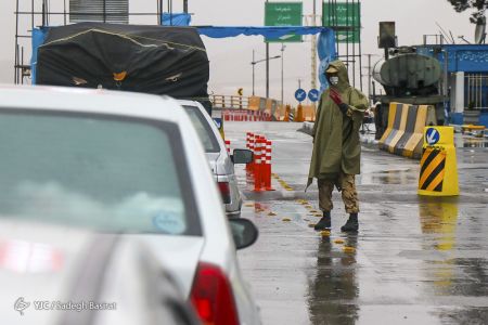 عکس خبری,غربالگری کرونا در پلیس راه اصفهان اخبار,اخبار جدید,اخبار