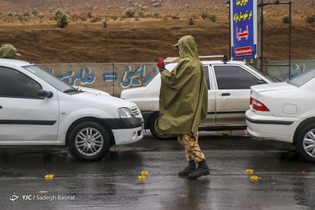 عکس خبری,غربالگری کرونا در پلیس راه اصفهان اخبار,اخبار جدید,اخبار