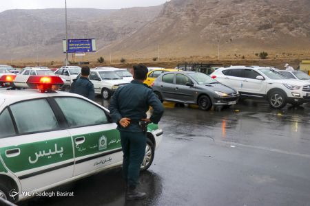 عکس خبری,غربالگری کرونا در پلیس راه اصفهان اخبار,اخبار جدید,اخبار