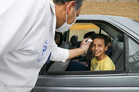 عکس خبری,غربالگری کرونا در پلیس راه اصفهان اخبار,اخبار جدید,اخبار