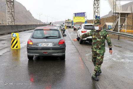 عکس خبری,غربالگری کرونا در پلیس راه اصفهان اخبار,اخبار جدید,اخبار