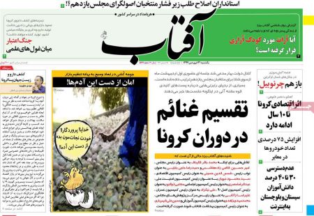 عناوین روزنامه ها, روزنامه های امروز عناوین روزنامه ها, روزنامه های امروز