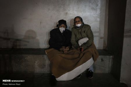 عکس خبری,تهرانیها پس از زلزله عکس خبری,تهرانیها پس از زلزله