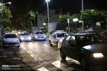 عکس خبری,تهرانیها پس از زلزله عکس خبری,تهرانیها پس از زلزله