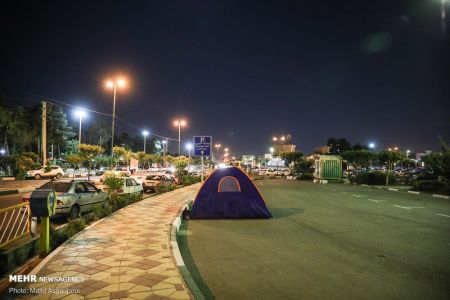 عکس خبری,تهرانیها پس از زلزله عکس خبری,تهرانیها پس از زلزله