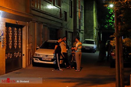 عکس خبری,تهرانیها پس از زلزله عکس خبری,تهرانیها پس از زلزله