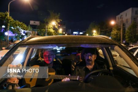 عکس خبری,تهرانیها پس از زلزله عکس خبری,تهرانیها پس از زلزله