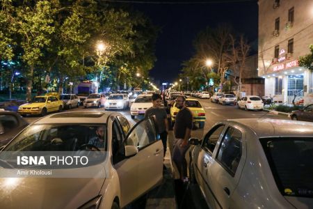 عکس خبری,تهرانیها پس از زلزله عکس خبری,تهرانیها پس از زلزله
