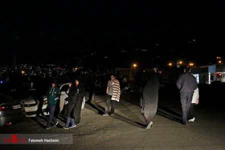 عکس خبری,تهرانیها پس از زلزله عکس خبری,تهرانیها پس از زلزله