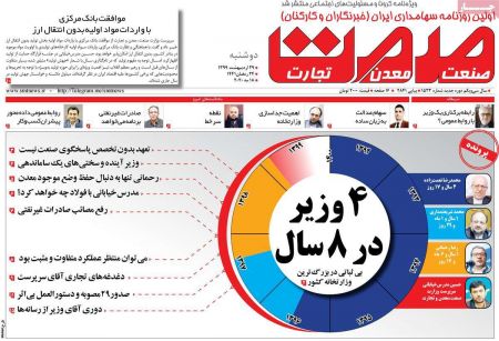  عناوین روزنامه ها, روزنامه های امروز