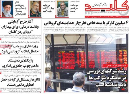 عناوین روزنامه ها, روزنامه های امروز عناوین روزنامه ها, روزنامه های امروز