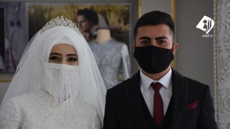 اخبار,اخبار گوناگون,ماسک مخصوص عروس و دامادها اخبار,اخبار گوناگون,ماسک مخصوص عروس و دامادها