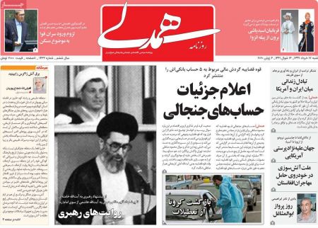 عناوین روزنامه ها, روزنامه های امروز عناوین روزنامه ها, روزنامه های امروز
