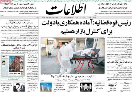 عناوین روزنامه ها, روزنامه های امروز عناوین روزنامه ها, روزنامه های امروز