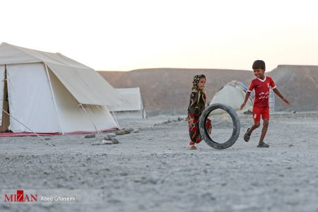 عکس خبری,مردم سیل زده زاج و داربست