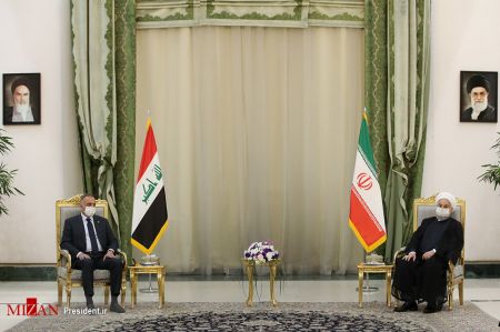 عکس خبری,استقبال رسمی رییس جمهور از نخست وزیر عراق