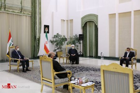عکس خبری,استقبال رسمی رییس جمهور از نخست وزیر عراق