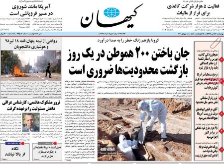 عناوین روزنامه ها, روزنامه های امروز عناوین روزنامه ها, روزنامه های امروز