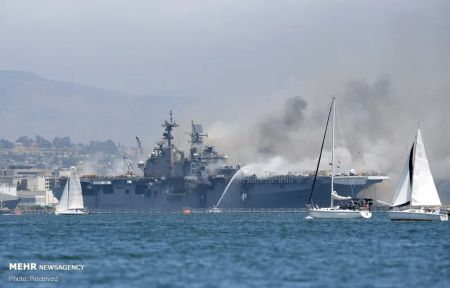 اخباربین الملل ,خبرهای بین الملل ,انفجار در یک فروند ناو جنگی اخباربین الملل ,خبرهای بین الملل ,انفجار در یک فروند ناو جنگی
