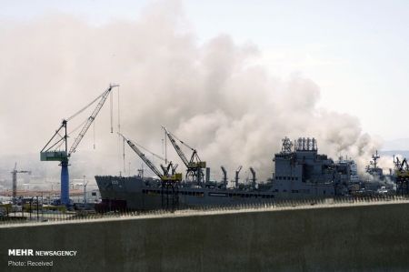 اخباربین الملل ,خبرهای بین الملل ,انفجار در یک فروند ناو جنگی اخباربین الملل ,خبرهای بین الملل ,انفجار در یک فروند ناو جنگی