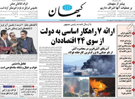 عناوین روزنامه ها, روزنامه های امروز عناوین روزنامه ها, روزنامه های امروز