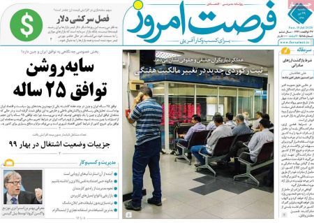 عناوین روزنامه ها, روزنامه های امروز عناوین روزنامه ها, روزنامه های امروز