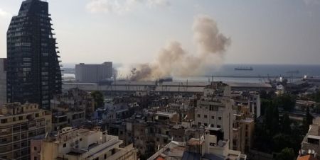 اخبار,اخبار بین الملل,انفجار مهیب در بندر بیروت لبنان اخبار,اخبار بین الملل,انفجار مهیب در بندر بیروت لبنان