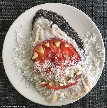 اخبارگوناگون,خبرهای گوناگون ,هنرنمایی با بشقاب غذا اخبارگوناگون,خبرهای گوناگون , هنرنمایی با بشقاب غذا
