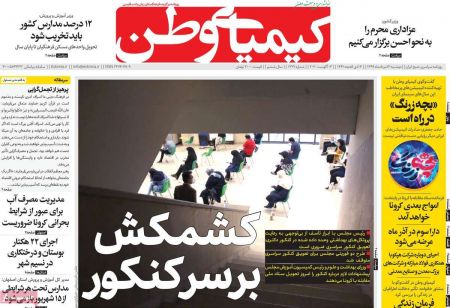 عناوین روزنامه ها, روزنامه های امروز عناوین روزنامه ها, روزنامه های امروز
