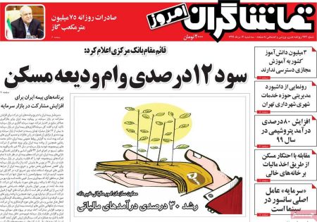 عناوین روزنامه ها, روزنامه های امروز عناوین روزنامه ها, روزنامه های امروز