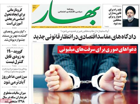 عناوین روزنامه ها, روزنامه های امروز عناوین روزنامه ها, روزنامه های امروز