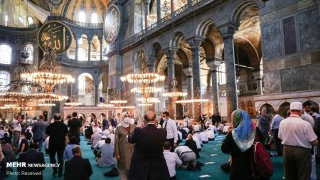 اخبارگوناگون,خبرهای گوناگون ,نماز جمعه در ایاصوفیه اخبارگوناگون,خبرهای گوناگون ,نماز جمعه در ایاصوفیه