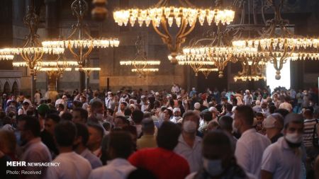 اخبارگوناگون,خبرهای گوناگون ,نماز جمعه در ایاصوفیه اخبارگوناگون,خبرهای گوناگون ,نماز جمعه در ایاصوفیه