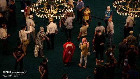 اخبارگوناگون,خبرهای گوناگون ,نماز جمعه در ایاصوفیه اخبارگوناگون,خبرهای گوناگون ,نماز جمعه در ایاصوفیه