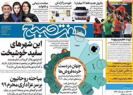 عناوین روزنامه ها, روزنامه های امروز عناوین روزنامه ها, روزنامه های امروز