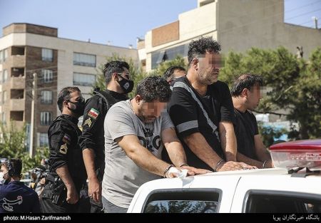 عکس خبری,دستگیری اراذل و اوباش محله تهران پارس عکس خبری,دستگیری اراذل و اوباش محله تهران پارس