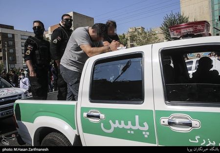 عکس خبری,دستگیری اراذل و اوباش محله تهران پارس عکس خبری,دستگیری اراذل و اوباش محله تهران پارس