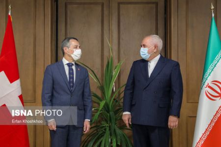  اخبارسیاسی ,خبرهای سیاسی , دیدار ظریف و وزیر خارجه سوییس