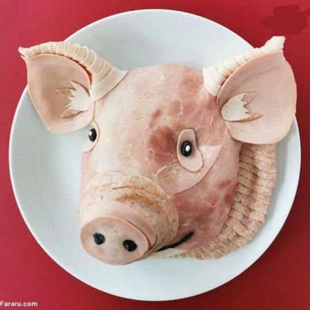 اخبارگوناگون,خبرهای گوناگون ,نقاشی با غذا اخبارگوناگون,خبرهای گوناگون ,نقاشی با غذا