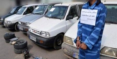 اخبار,اخبار حوادث,دستگیری سارق پراید در اصفهان اخبار,اخبار حوادث,دستگیری سارق پراید در اصفهان
