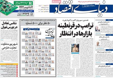 عناوین روزنامه ها, روزنامه های امروز عناوین روزنامه ها, روزنامه های امروز