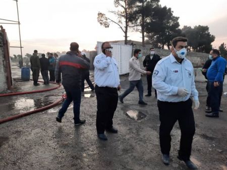 اخبار,اخبار حوادث,انفجار در محل غیرمجاز سوخت گیری گاز LPG اخبار,اخبار حوادث,انفجار در محل غیرمجاز سوخت گیری گاز LPG