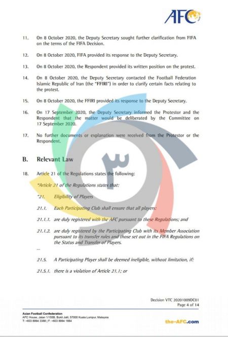اخبار,اخبار ورزشی,تبرئه پرسپولیس در پرونده النصر اخبار,اخبار ورزشی,تبرئه پرسپولیس در پرونده النصر