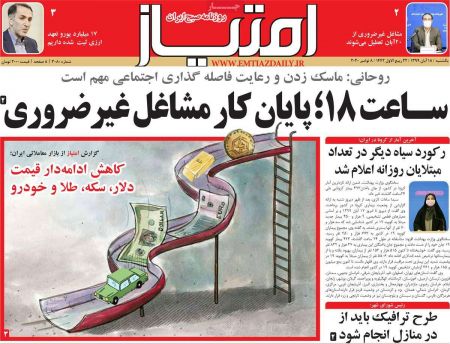 عناوین روزنامه ها, روزنامه های امروز عناوین روزنامه ها, روزنامه های امروز