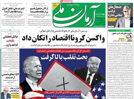  عناوین روزنامه ها, روزنامه های امروز
