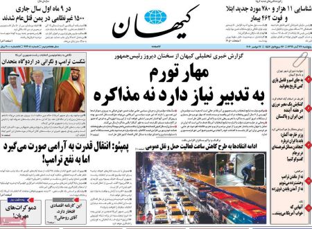 عناوین روزنامه ها, روزنامه های امروز عناوین روزنامه ها, روزنامه های امروز