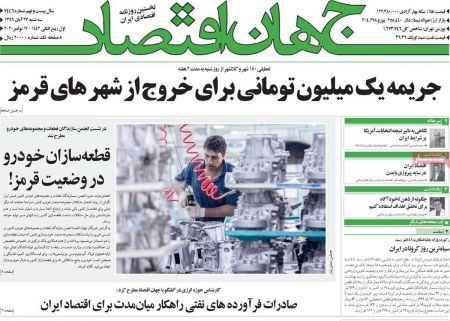 عناوین روزنامه ها, روزنامه های امروز عناوین روزنامه ها, روزنامه های امروز