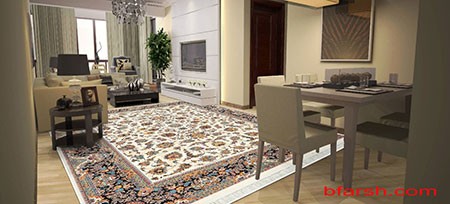 فرش نقشه افشان فرش نقشه افشان,فرش طرح افشان,ویژگی فرش طرح افشان