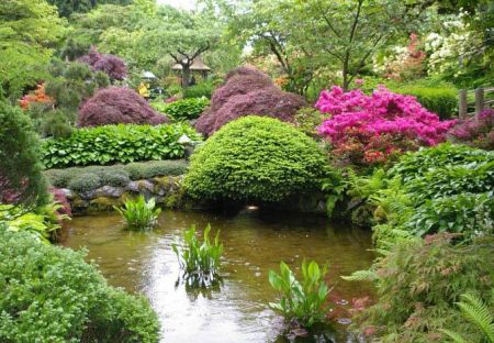 اخبار,اخبار گوناگون,زیباترین باغ دنیا با گل های طبیعی