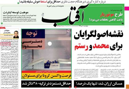 عناوین روزنامه ها, روزنامه های امروز عناوین روزنامه ها, روزنامه های امروز
